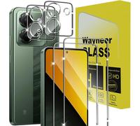 Tempered Glass Screen Protector For Xiaomi Poco M7 Pro 5g, [2 + 2 Pieces] 9h Hardness Ultra Hd Anti-Scratch Film Screen Protector