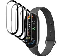 Tempered Glass Screen Protector for Xiaomi Smart Band 9 [4 Pieces],Transparent HD/Bubble-Free,Screen Protector for Xiaomi Smart Band 9