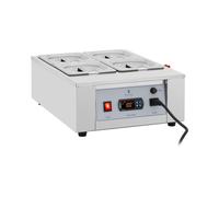 Tempéreuse à chocolat - 4 x 1,5 l - 100 °C max. - Royal Catering