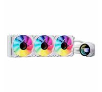 Tempest Liquid Cooler 360 ARGB Kit Watercooling AIO, 3 Ventilateurs PWM 120mm, Pompe ARGB, Compatible Intel et AMD, Blanc