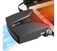 Tempest Refroidisseur pour PC Portable - Extracteur d'air | Détection Automatique de la Température, Treize Niveaux de Vitesse, Accessoires Inclus