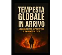 TEMPESTA GLOBALE IN ARRIVO: 50 Consigli per sopravvivere ad un mondo in crisi pieno di guerre, pandemie invasioni e tecnologia, tieniti pronto ad affrontare il futuro incerto.120 Pagine