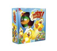 Tempête à la Mare - Plateau, Canard - Jeu de Parcours Rigolo - Ambiance - Jeu société Enfant 4 Ans - Set Jouet avec Carte Animal