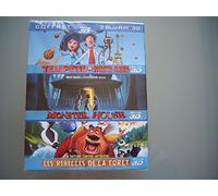 Monster House - Les rebelles de la forêt - Tempête de boulettes géantes - Coffret Blu-Ray 3D