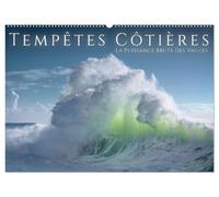 Tempêtes côtières - La puissance brute des vagues (Calendrier mural 2027 DIN A2 vertical), CALVENDO calendrier mensuel: La puissance brute et dramatique des tempêtes côtières