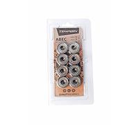 TEMPISH Roulements à Billes ABEC 5 Carbon (Lot de 8)