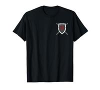 Templar Knight Emblem Shield Sword Cross Croisades T-Shirt