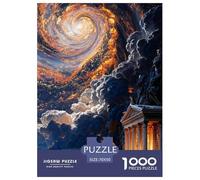Temple ancestral Puzzle 1000 pièces - Défi Familial Stimulant, DIY Artistique, Puzzle Relaxant Et Décoratif, 70x50cm/1000pcs