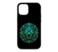 Temple Jaguar Relic Emblème Gardien Lumineux Coque pour iPhone 12/12 Pro