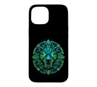 Temple Jaguar Relic Emblème Gardien Lumineux Coque pour iPhone 15