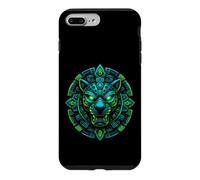 Temple Jaguar Relic Emblème Gardien Lumineux Coque pour iPhone 7 Plus/8 Plus