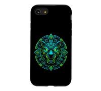 Temple Jaguar Relic Emblème Gardien Lumineux Coque pour iPhone SE (2020) / 7/8