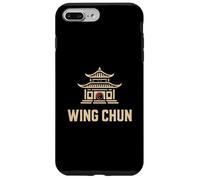 Temple Wing Chun avec Symbole Yin-Yang Rouge Coque pour iPhone 7 Plus/8 Plus