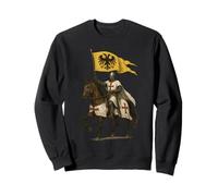 Templier Knight avec Le Drapeau de l'empire Romain du Saint Sweatshirt
