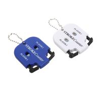 TEMPNAP 1 Ensemble Compteur de Score de Golf Chaîne Porte-clés Détachable Double Affichage Carré en Abs pour Paquet de Golf et Boucle de Ceinture, pour Sports et Jeux Nécessitant 2 Pièces