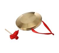 TEMPNAP 1 ensemble Set de Cymbales de Gong Cuivre avec Marteau Instrument de Percussion Chinoise Cuivre Rouge