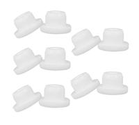 TEMPNAP 10 pièces Lot de Bouchons Silicone Réutilisables Bouchon Bouteille Étanche pour Vin Sel Poivre Bouteilles et Tuyaux