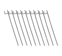 TEMPNAP 10pièces Barres de Porte pour Cage à Pigeons Acier Inoxydable Lot Facile à Installer Empêchent la Sortie des Oiseaux Accessoires Indispensables pour Pigeonnier et Volière