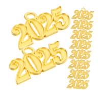 TEMPNAP 10pièces Pendentif Graduation Lot De Breloques Élégantes Pour Chapeaux De Diplôme Décoration Sophistiquée Pour Célébrations Et Fêtes