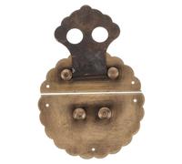 TEMPNAP 1ensemble Fermeture Laiton Vintage pour Boîte à Bijoux Design Chinois Élégant Accessoire Rétro pour Valises Armoires Et Rangements Couleur Antique