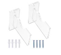 TEMPNAP 1ensemble Support de Batte de Baseball Acrylique Mural Étagère de Présentation Transparente pour Batte de Baseball Softball Signée