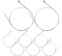 TEMPNAP 2 ensembles Jeu de Cordes pour Alto Accessoires Métal Antirouille pour Instruments de Musique Cordes de Remplacement pour Violistes Adultes