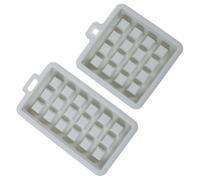 TEMPNAP 2 pièces Moule Silicone Gaufre Rectangle et Carré Moule Pâtisserie Antiadhésif Réutilisable pour Cuisine Maison et Four Résistant et Facile à Démouler