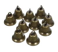 TEMPNAP 20Pièces Cloches Décoratives pour Bricolage Cloches Suspendues pour Noël et Décorations Artisanales Antique