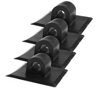 TEMPNAP 4 pièces Support Moteur Kayak Équerre Fixation Motorisée Clip de Montage pour Bateaux Gonflables Canoës et Bateaux de Installation Facile sur Surfaces Horizontales ou Verticales