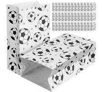 TEMPNAP 40 Pièces Sachets à Thème Football Lot pour Anniversaire Motifs de Football et Idéals pour de et Petits Jouets