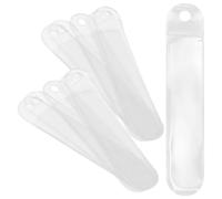 TEMPNAP 50 Paquet d'emballage pour Stylos en Plastique Transparent Mat, Léger et Pratique pour Ranger Crayons, pour École et Bureau, Pack de 50 Pièces