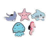TEMPNAP 5pièces Broches Cartoon Épingle Décorative Adorable Pour Vêtements Écharpes Et Chapeaux Style q Élégant Et Rétro Pour Femme