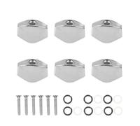 TEMPNAP 6 Sets Poignées D'accordage Folkloriques en Métal Pratiques et Fiables pour Guitaristes, Accessoires Guitare Acoustique Essentiels