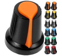TEMPNAP 60 Pièces Capuchons de Boutons pour Potentiomètre Guitare Électrique en Plastique, Facile à Installer, Accessoire Musical pour Guitare Électrique