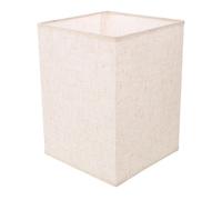 TEMPNAP Abat-jour Vintage en Tissu Rectangulaire, Pour Lampe de Table et Lampadaire, Taille Moyenne, Couleur Crème, Adapté pour Salon et Bureau, Entretien Simple