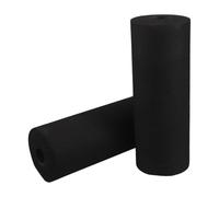 TEMPNAP Accessoires pour Planche à Abdominaux Universels en Mousse Noire, Lot de 2 Pièces, Structure sans Couture, Compact pour Entraînements Quotidiens en Appartement