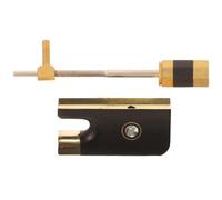 TEMPNAP Accessoires Professionnels pour Violoncelle avec Grenouille en Bois et Vis en Cuivre, Kit de Réparation Facile à Utiliser pour Archet de Violoncelle, 1 Set