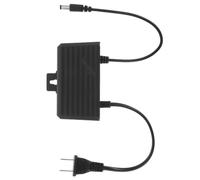 TEMPNAP Adaptateur d'alimentation Noir pour Caméra Dôme et Caméra Bullet Protection Les Surcharges, Résistant aux Intempéries, pour Montage Mural Intérieur