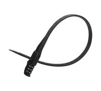 TEMPNAP Antivol de Vélo Câble à Combinaison 1 PC Noir Antivol de Sécurité Multifonction pour Vélo de Route et Vtt en Métal Solide et Moto