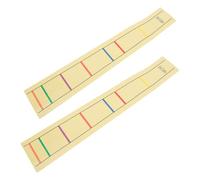 TEMPNAP Autocollants Apprentissage Manche pour 3/4 Violoncelle Amovribles en Pvc Beige , 2pcs des Positions des Doigts , pour Répétitions et Performances