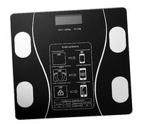 TEMPNAP Balance Numérique Intelligente USB Rechargeable Échelle de Poids pour Personnes avec Précision et Auto Off Noir