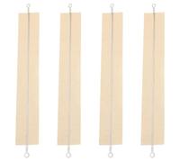 TEMPNAP Bandes Chauffantes pour Scelleuse Manuelle, Kit de Réparation 4 Pcs, Fil Plat 300 Mm Tissu, Éléments Chauffants Thermoscelleuse pour Machine sous Vide, Scellant Thermique et