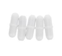 TEMPNAP Barres D'agitation Magnétique en Ptfe Blanc 5pcs pour Boissons, Agitateur Automatique Portable et Sécurisé, pour Maison et Bureau Réutilisable