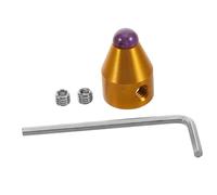 TEMPNAP Base de Diapason en Alliage D'aluminium 8mm Support Cristal Violet, Pieds Stables, Base de Percussion pour Contemplation, Bien-thérapie Sonore à Domicile Extérieur