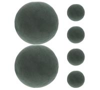 TEMPNAP Blocs de Mousse Ronde Support Stable en Résine Phénolique Lot de 6 Base pour Compositions Professionnelles pour Fleurs Fraîches et Plantes Vertes