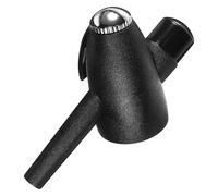 TEMPNAP Bouchon de Soda, Bouchon Réutilisable pour Carafe D'eau, Plastique Noir, Anti-éclaboussures, Compact, Compatible Machine à Eau Pétillante et Bonbonne D'eau, pour Voyages et Fêtes