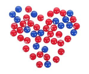 TEMPNAP Boules de Loto en Plastique sans Couture, Légères et Faciles à Lire, 1 Pack pour Jeux de Fête et Ambiance de Soirée