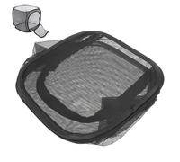 TEMPNAP Cage D’observation Respirante Noire 30x30x30 Cm Pliable pour Élevage Insectes, Serrage Compacte pour Plantes, Filet Polyester Léger, Cage Portable pour Usage Extérieur