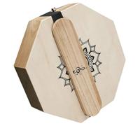 TEMPNAP Cajon Musical Octogonal en Bois Léger Design Sonore Trois-en-un, Boîte à Percussion Portable pour Voyage et Activités en Plein Air