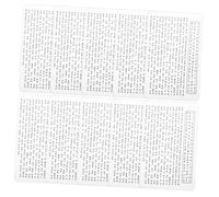TEMPNAP Carte de Protection PVC Transparent avec Sanskrit pour Feng Shui Marque Pages et Décorations Spirituelles